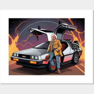 back to the future Posters and Art